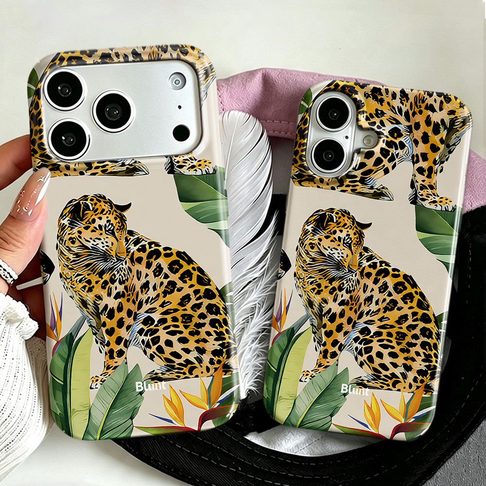 Phone Cases Blunt - Leopard Print Blunt Phone Case for