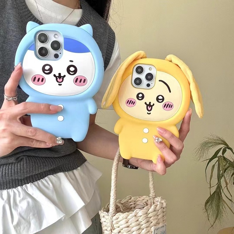 Phone Cases Japanese - Cartoon 3D Pajama Usagi Hachiware Phone