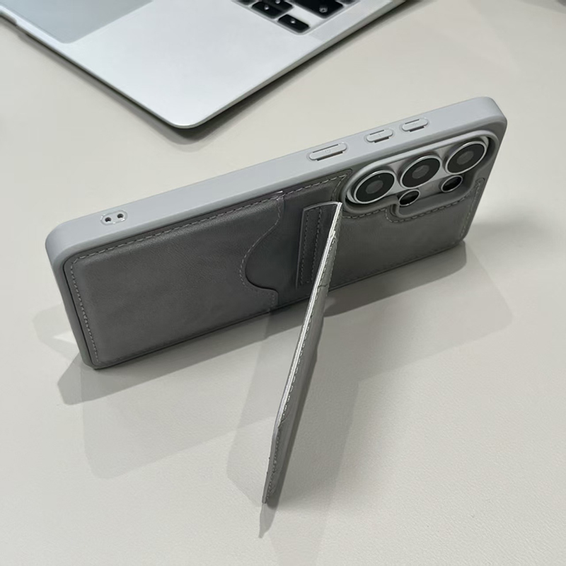 Luxury Synthetic Leather Card  - Phone Cases That Hold Cards 评论和价格