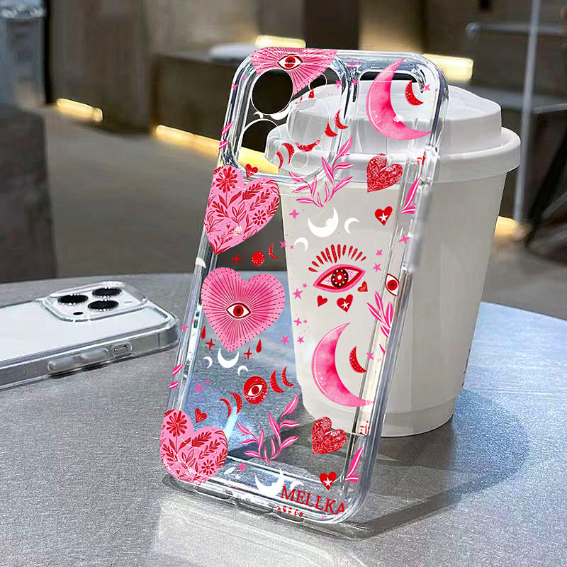 Silicone Love Heart Leaves Eye - Phone Cases Online 评论和价格