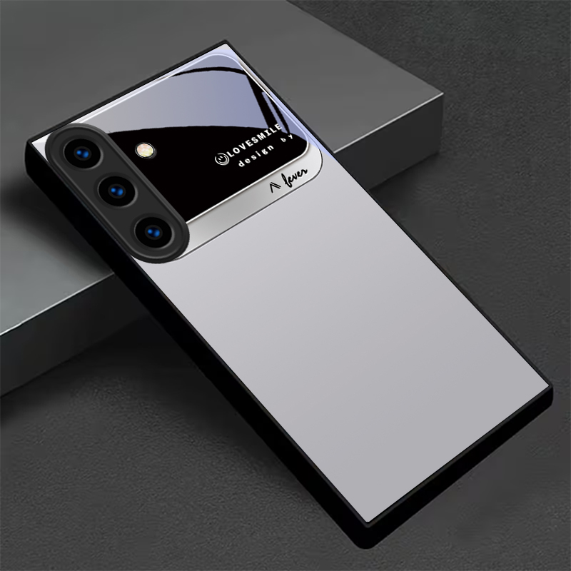 Monochrome Typo Block Black Gl - Phone Cases Typo 评论和价格