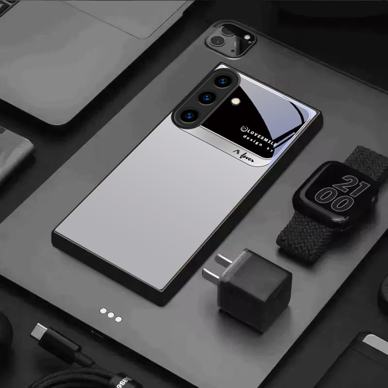 Monochrome Typo Block Black Gl - Phone Cases Typo 评论和价格