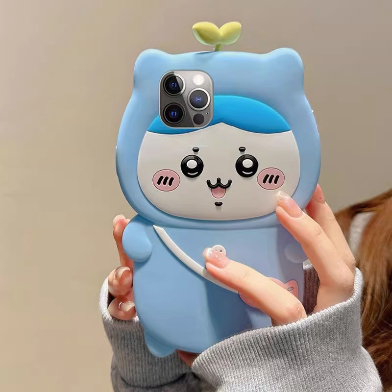 3D Chiikawa Flower Silicone Ph - Phone Cases Japanese 评论和价格