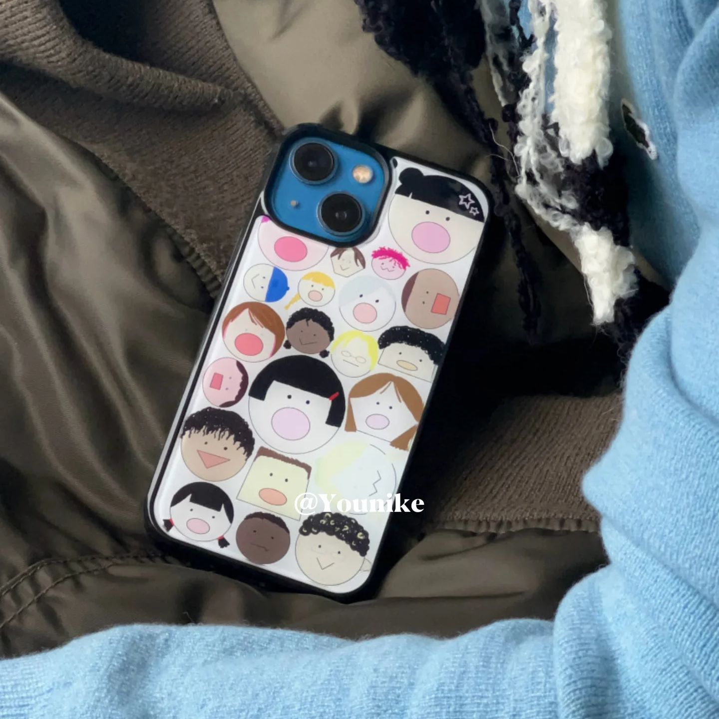 Cartoon Korean Ins Cute Big He - Phone Cases Personalised 评论和价格