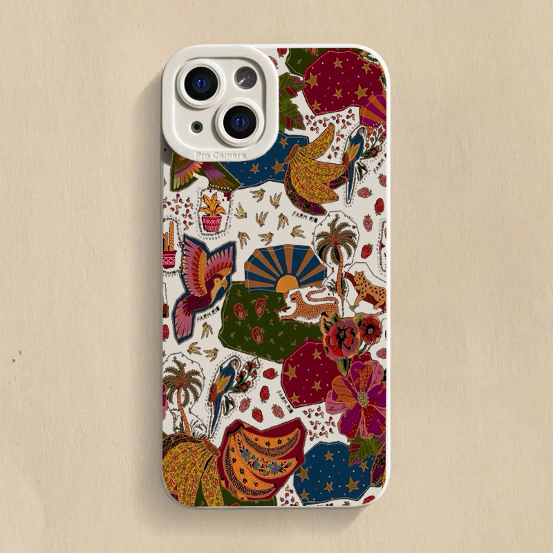 Floral Leopard Eyes Phone Case - Phone Cases Galaxy S26 Ultra 评论和价格