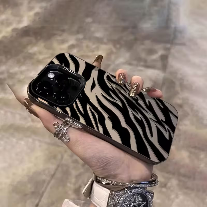 Zebra Pattern Black Advanced I - Phone Cases Popular 评论和价格