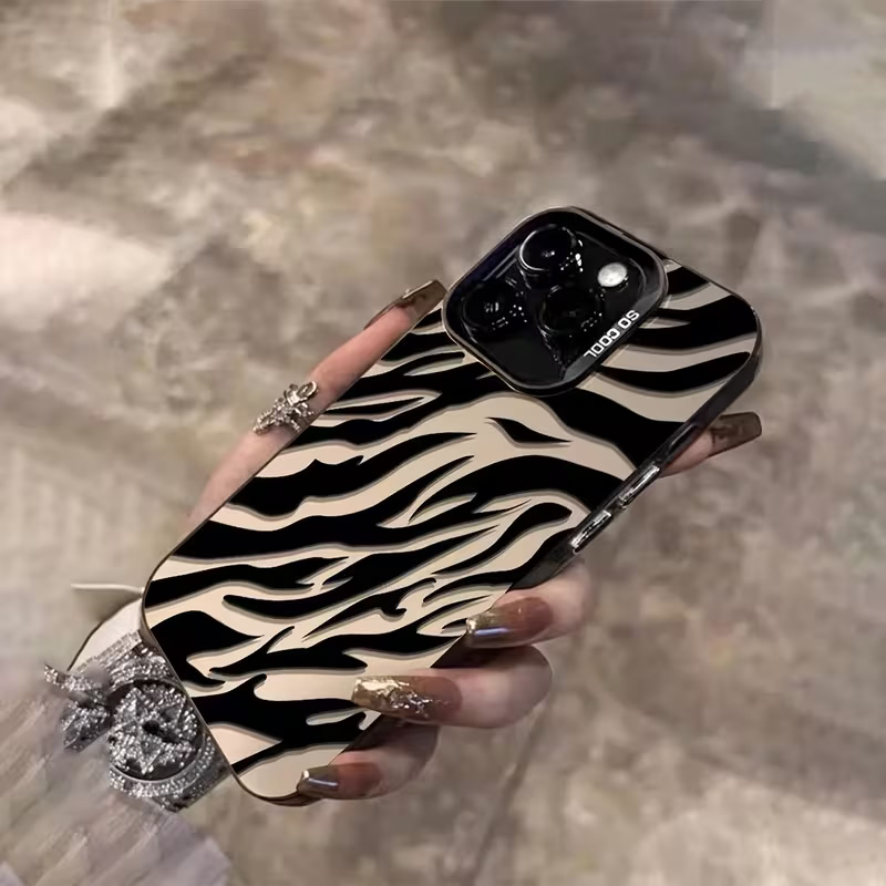 Zebra Pattern Black Advanced I - Phone Cases Popular 评论和价格