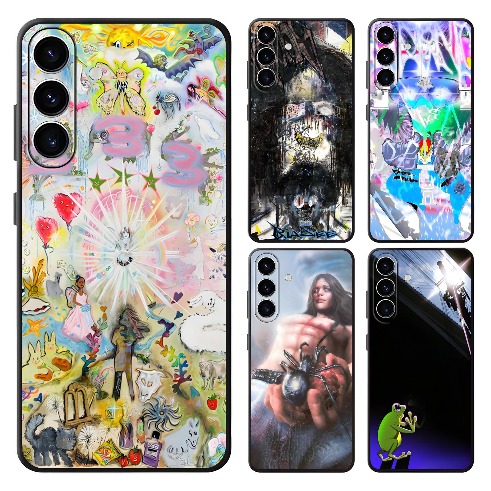 Music Albums B-Bladee 333  Pho - Phone Cases Samsung 评论和价格
