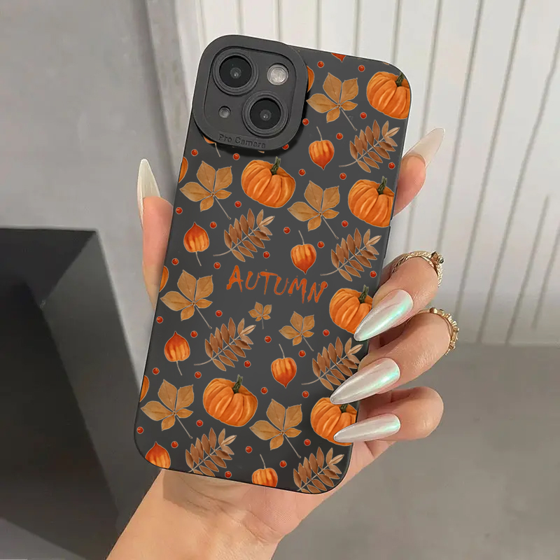 Retro Maple Leaf Pattern Phone - Phone Cases Samsung 评论和价格