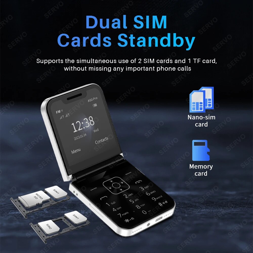 SERVO A50 PRO Foldable Mobile  - Phone Cases Verizon 评论和价格