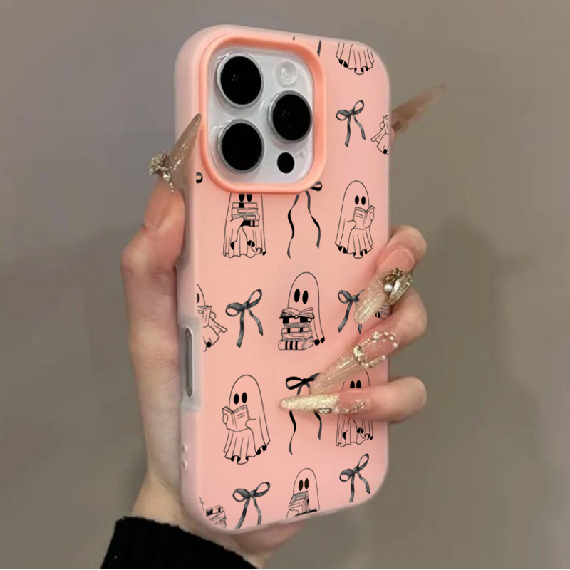 Cute Halloween Book Ghost Bow  - Phone Cases Online 评论和价格