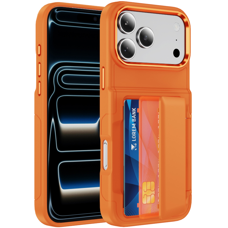 New Solid Color Frosted PC Wal - Phone Cases That Hold Cards 评论和价格