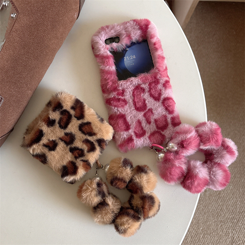 Fashion Leopard Print Fluffy P - Phone Cases Samsung 评论和价格