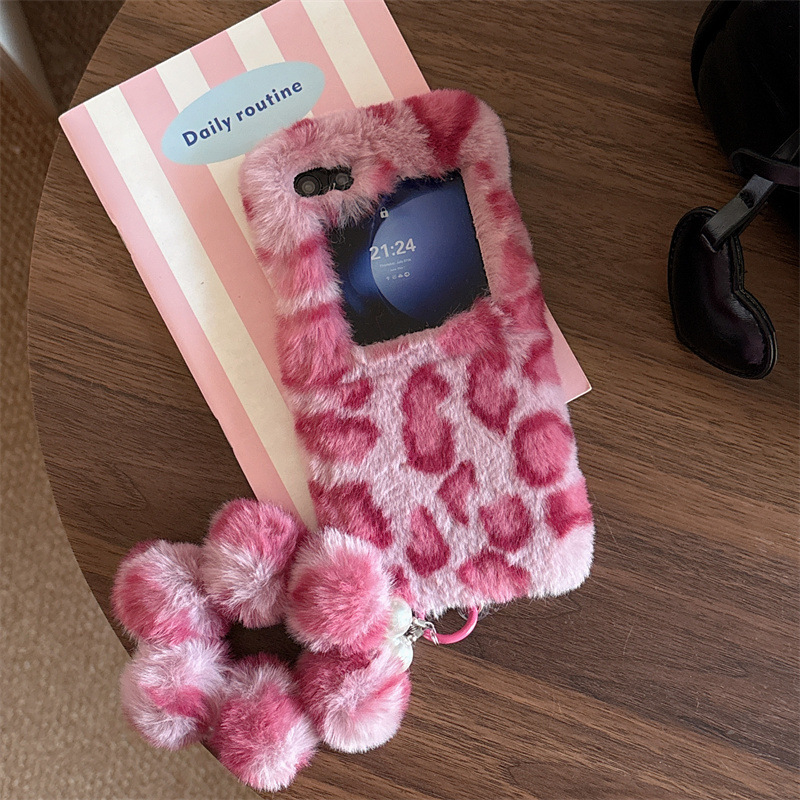Fashion Leopard Print Fluffy P - Phone Cases Samsung 评论和价格