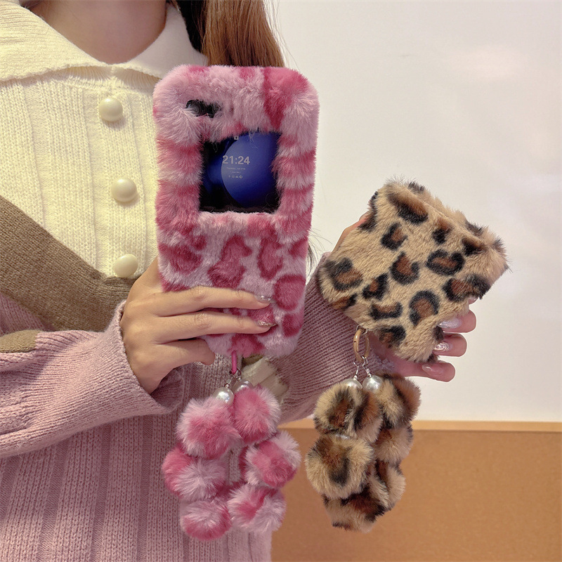 Fashion Leopard Print Fluffy P - Phone Cases Samsung 评论和价格