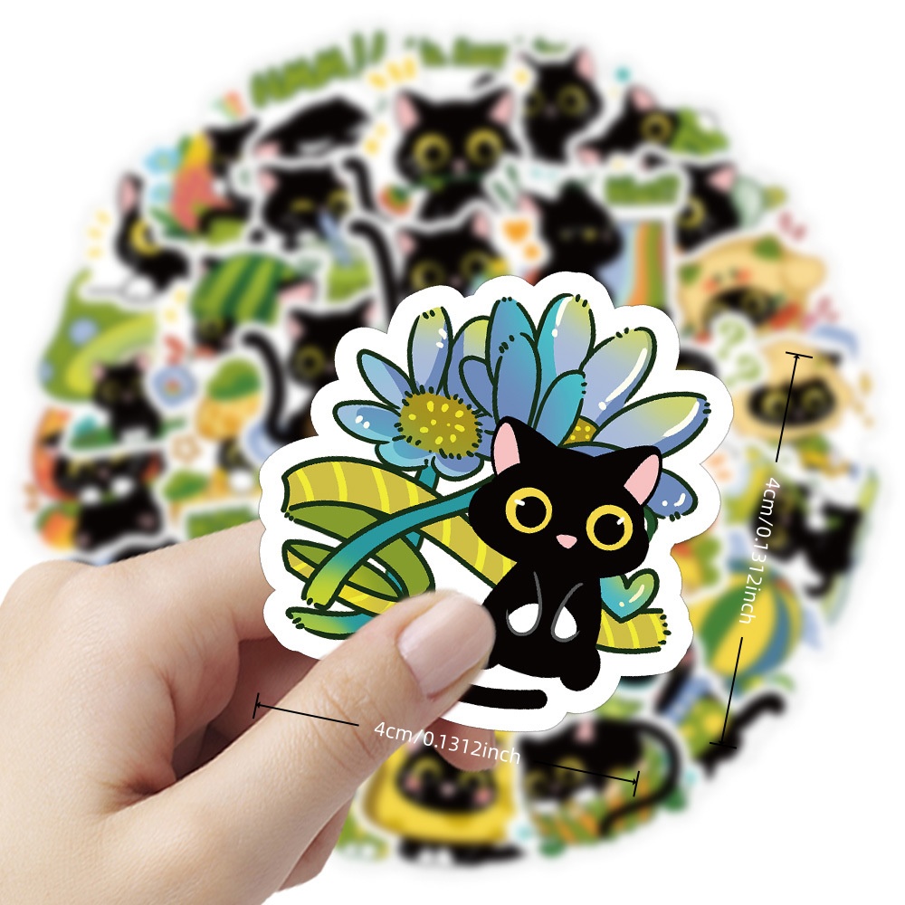 60 Cute Cartoon Black Cat Wate - Phone Cases You Can Design 评论和价格