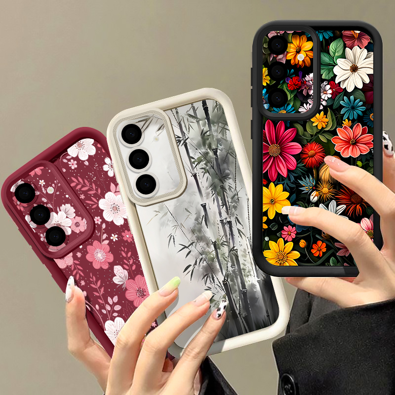 Colorful Flowers Pattern Case  - Phone Cases A14 Samsung 评论和价格