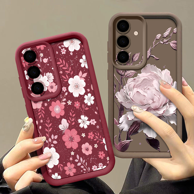 Colorful Flowers Pattern Case  - Phone Cases A14 Samsung 评论和价格