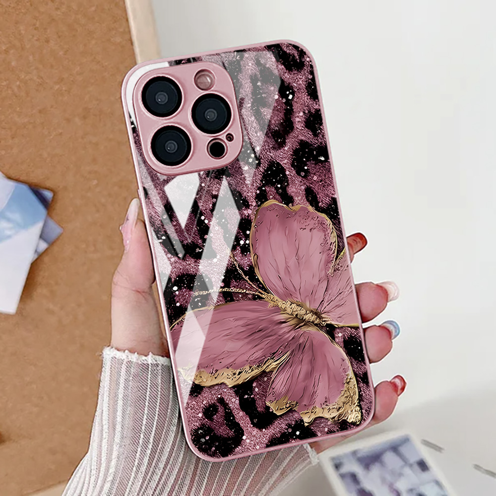 Butterfly Leopard Print Phone  - Phone Cases Online 评论和价格