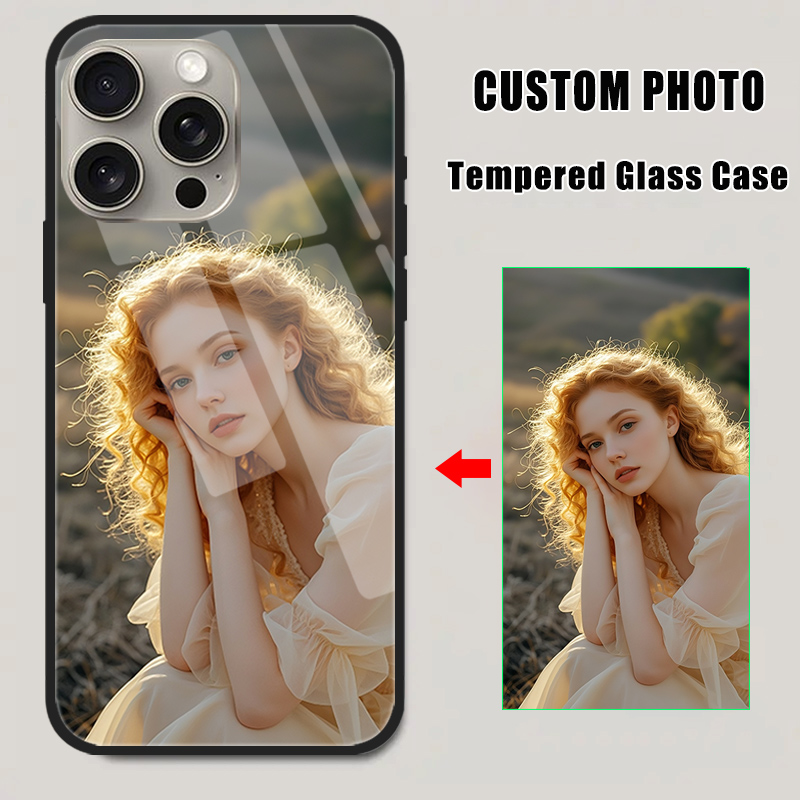 Custom Tempered Glass Case for - Phone Cases Personalised 评论和价格