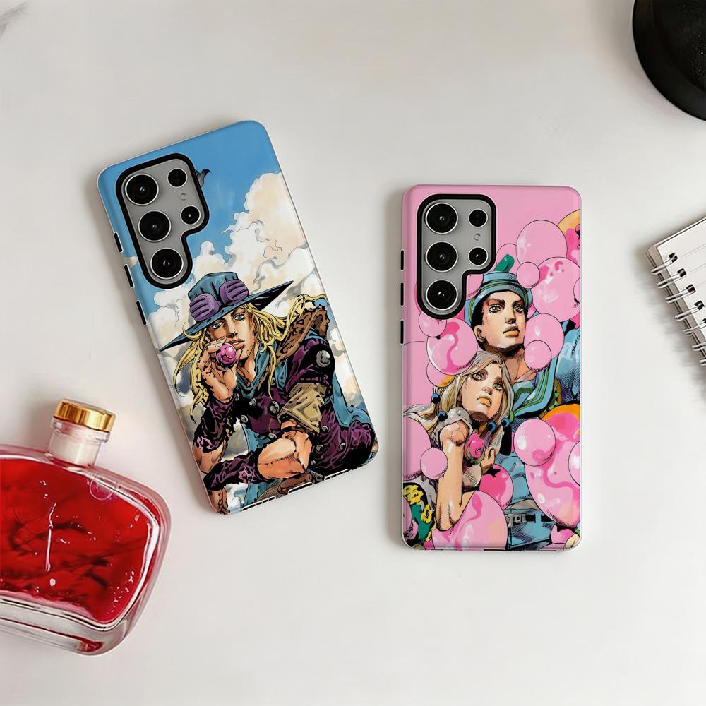 Hot cool Anime J-JOJO Steel Ba - Phone Cases Cool 评论和价格