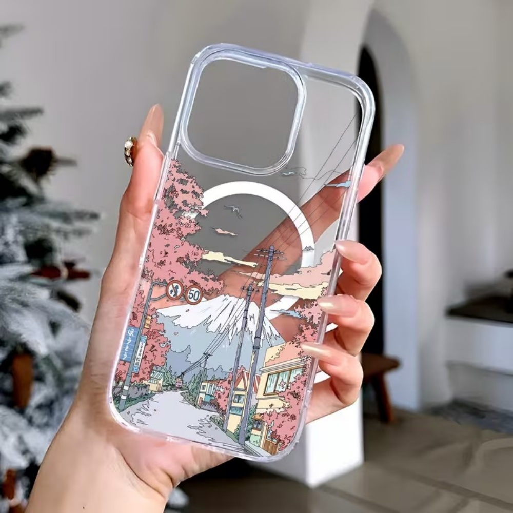 Anime Japan Scenery Clear Phon - Phone Cases Japanese 评论和价格
