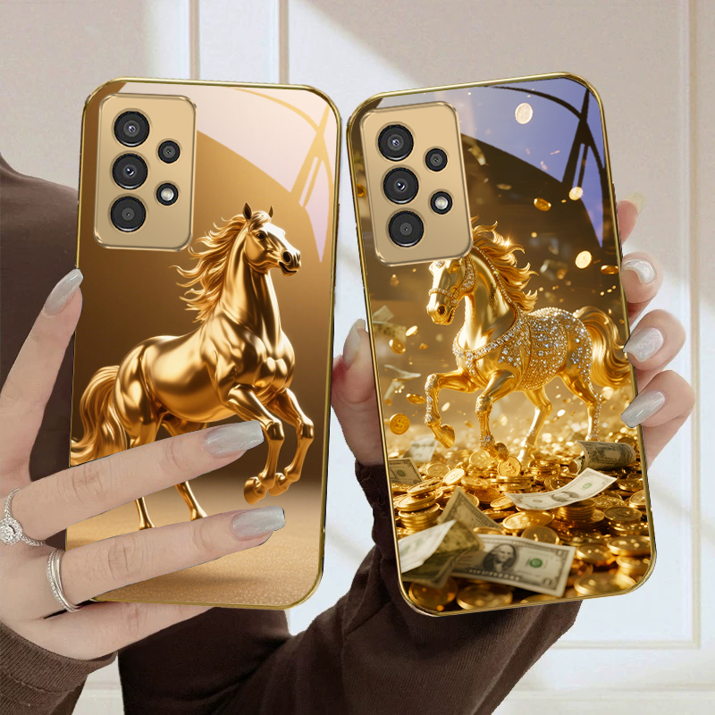A lovely golden steed For Sams - Phone Cases A14 Samsung 评论和价格