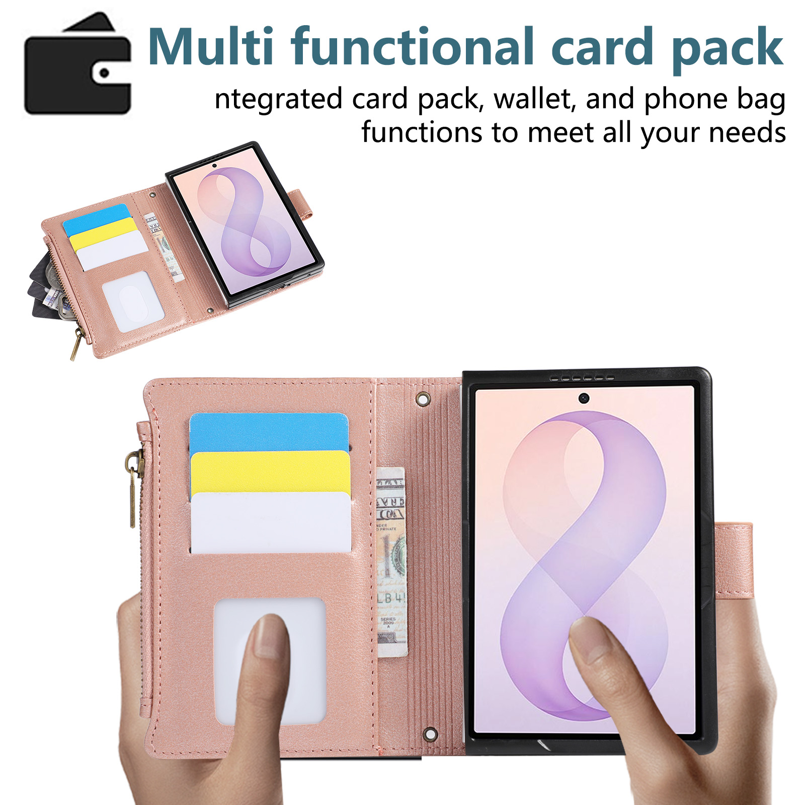 Crossbody Wrist Strap Wallet C - Phone Cases That Hold Cards 评论和价格