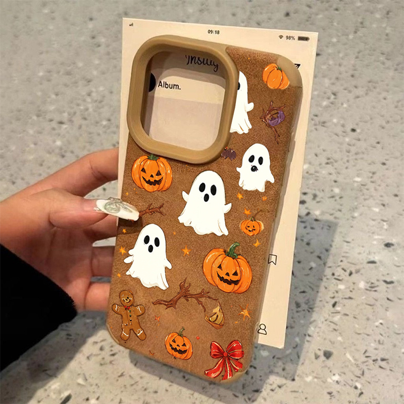 Halloween Cute Pumpkin Ghost P - Phone Cases Online 评论和价格