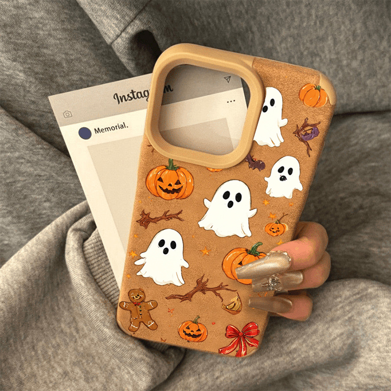 Halloween Cute Pumpkin Ghost P - Phone Cases Online 评论和价格