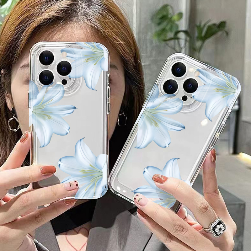 Fashion Exquisite White Lily F - Phone Cases Popular 评论和价格