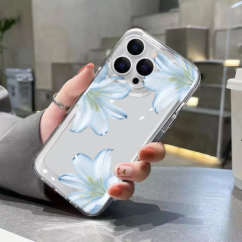 Fashion Exquisite White Lily F - Phone Cases Popular 评论和价格