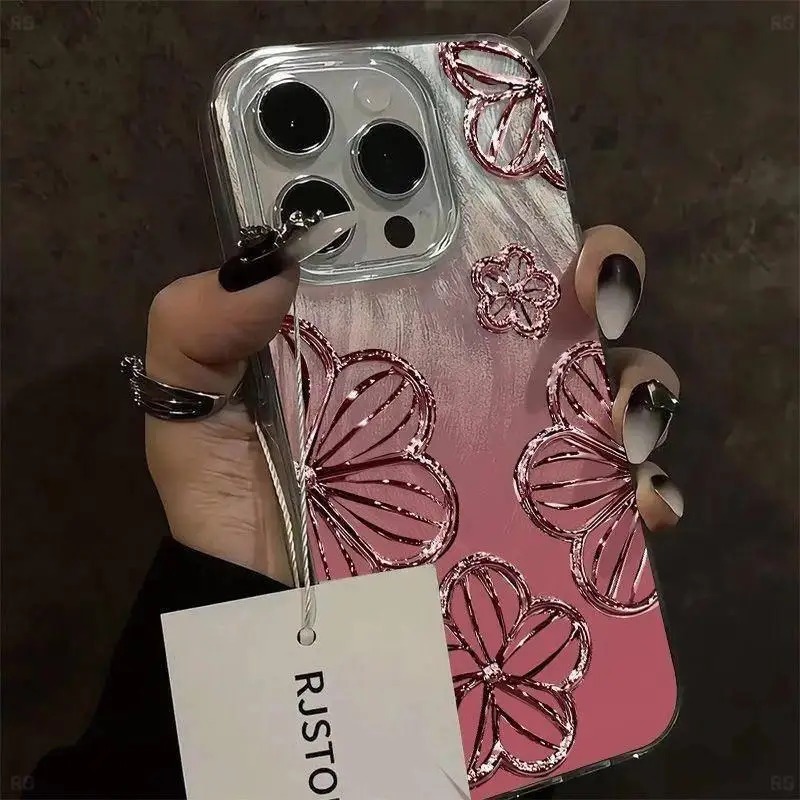 Fashionable Gradient Glass Flo - Phone Cases You Can Design 评论和价格