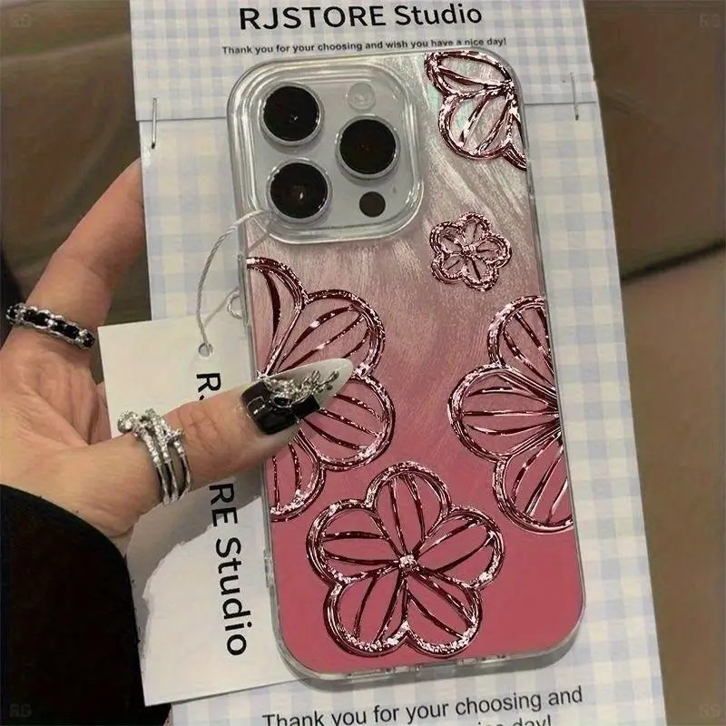 Fashionable Gradient Glass Flo - Phone Cases You Can Design 评论和价格