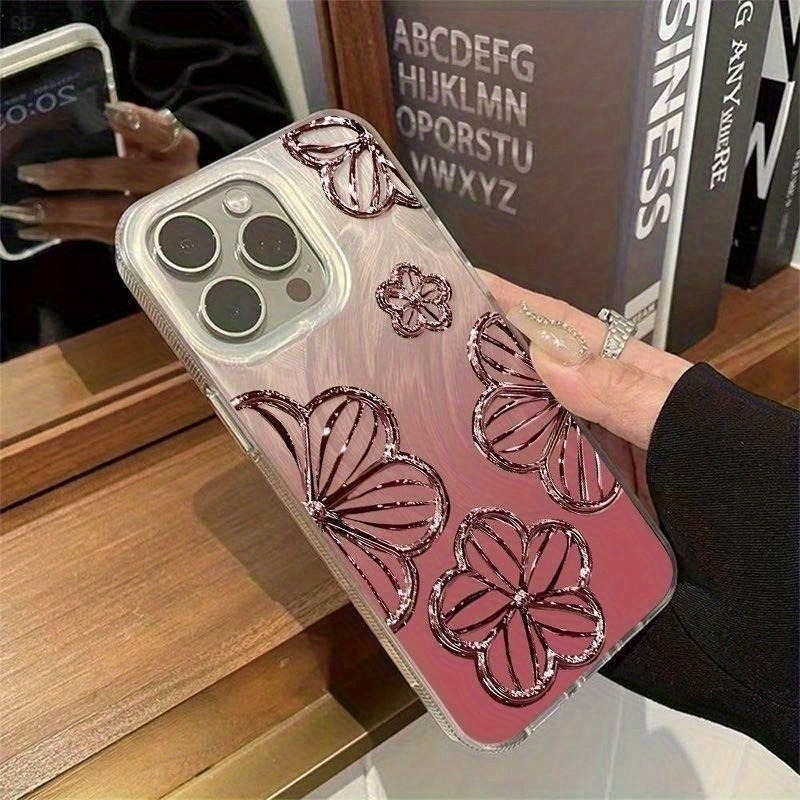 Fashionable Gradient Glass Flo - Phone Cases You Can Design 评论和价格