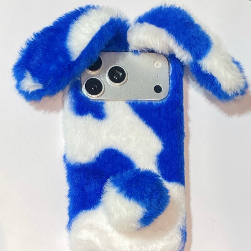 Cute Rabbit Design Fluffy Phon - Phone Cases For Iphone 17 评论和价格