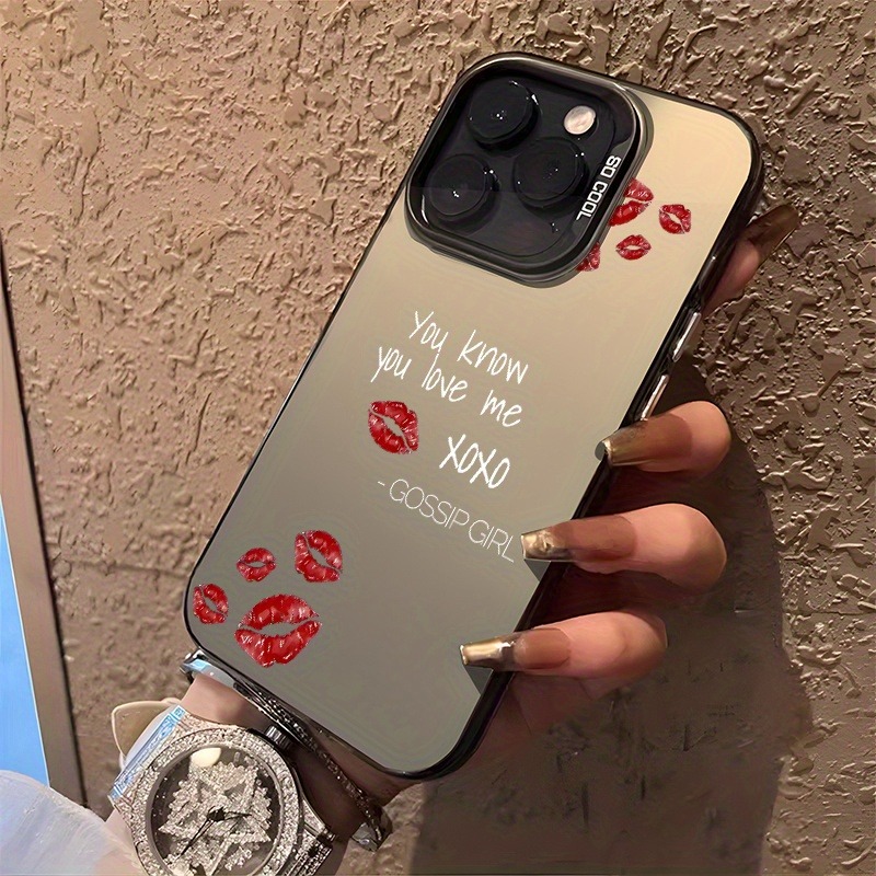A Stylish Gossip-Themed Lip Pr - Phone Cases You Can Design 评论和价格