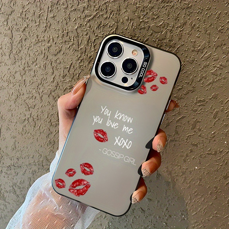 A Stylish Gossip-Themed Lip Pr - Phone Cases You Can Design 评论和价格