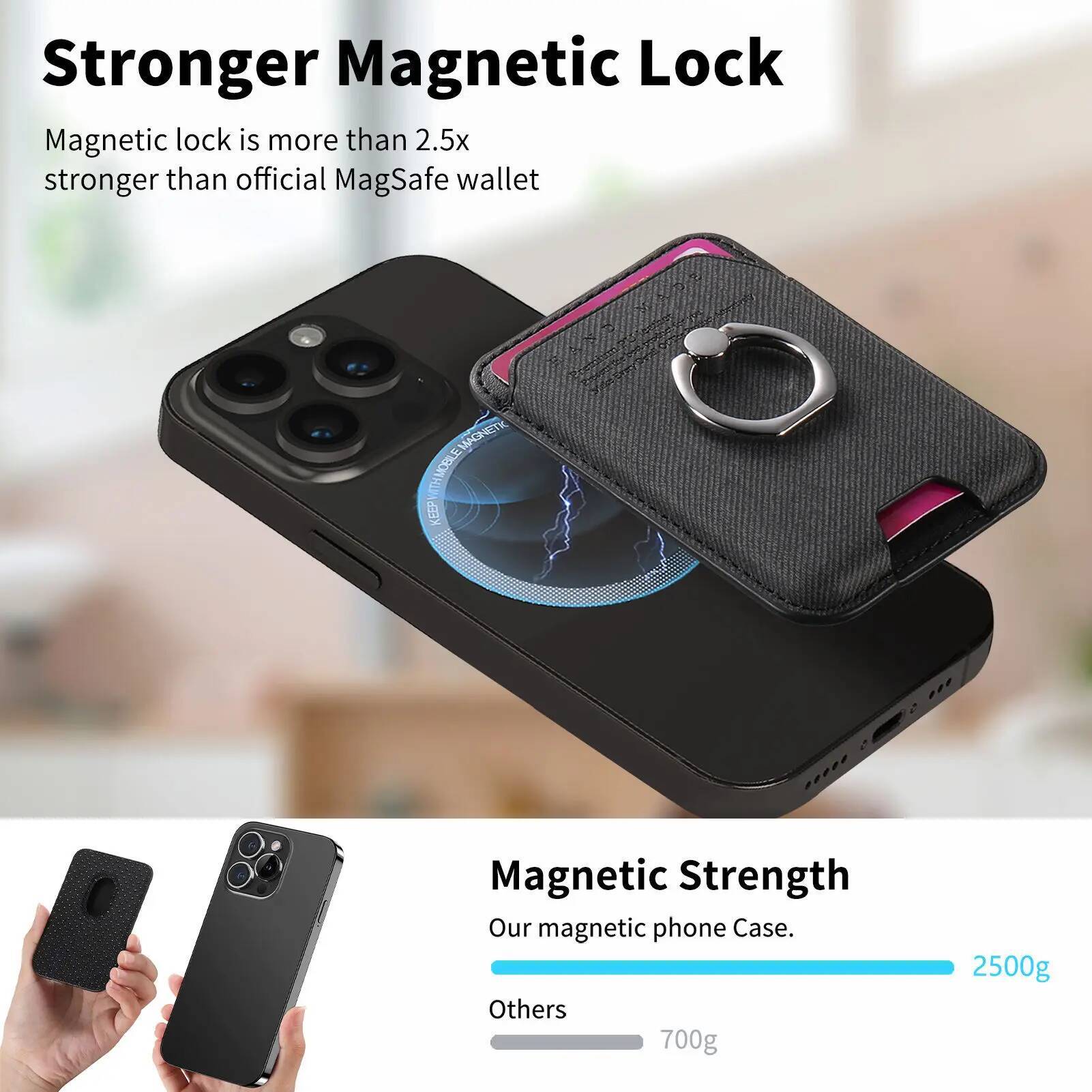OUIO Non-slip Phone Card Bag S - Phone Cases That Hold Cards 评论和价格