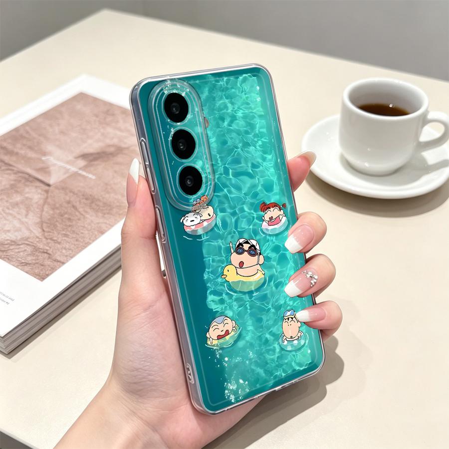 Yellow Umbrella Boy Phone Cove - Phone Cases A14 Samsung 评论和价格