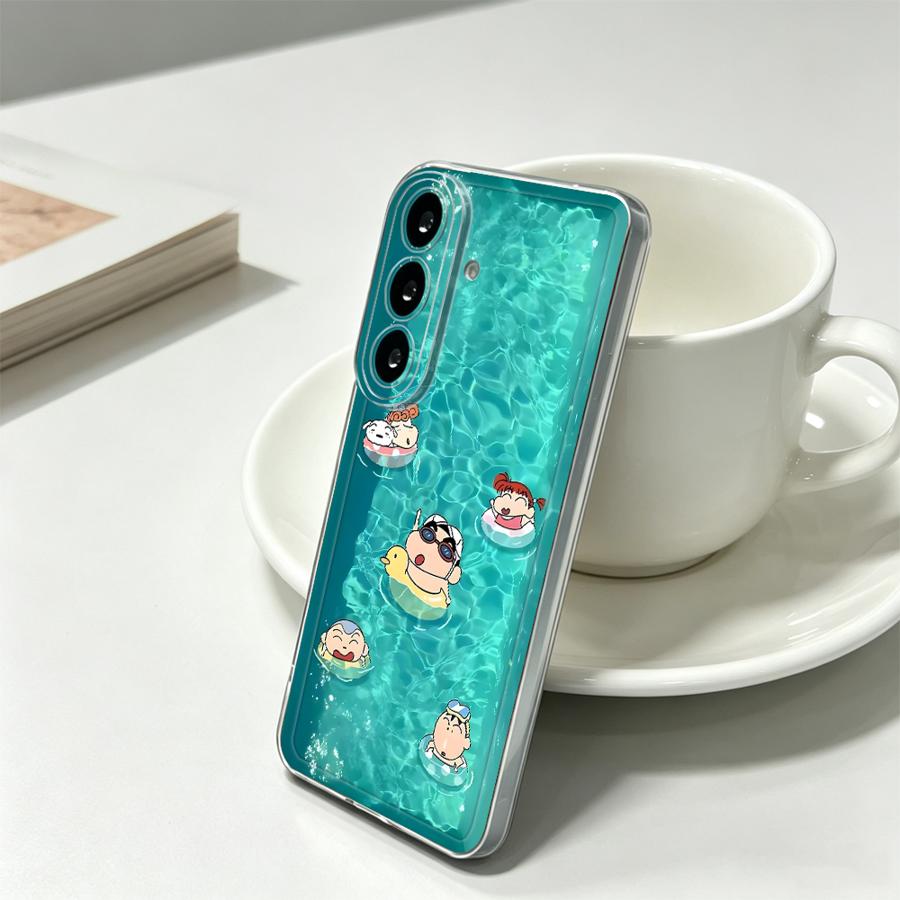 Yellow Umbrella Boy Phone Cove - Phone Cases A14 Samsung 评论和价格
