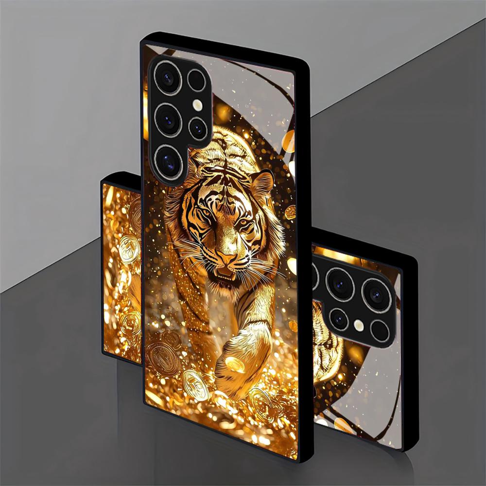 Tiger pattern glass Phone Case - Phone Cases Galaxy S26 Ultra 评论和价格