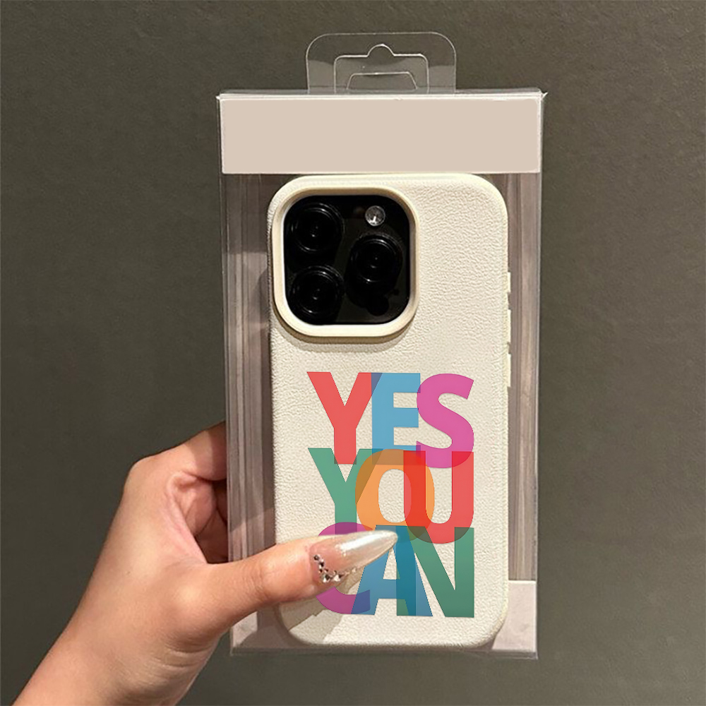 Yes You Can Text Art Creative  - Phone Cases You Can Design 评论和价格