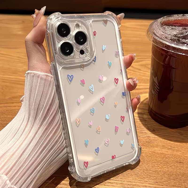 Transparent Corner Bumper Colo - Phone Cases Drop Proof 评论和价格