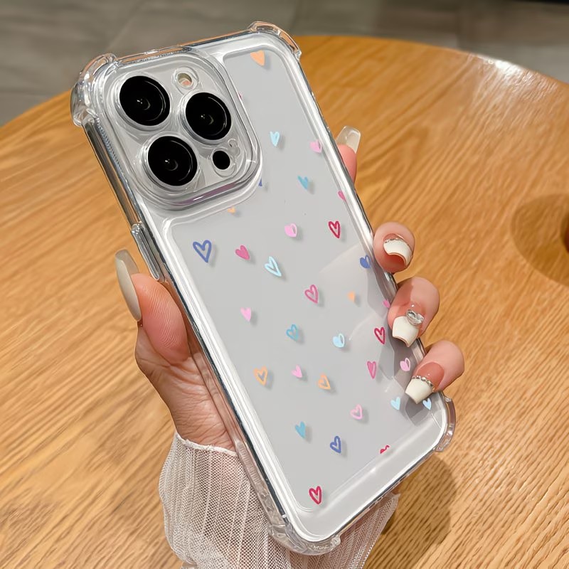 Transparent Corner Bumper Colo - Phone Cases Drop Proof 评论和价格