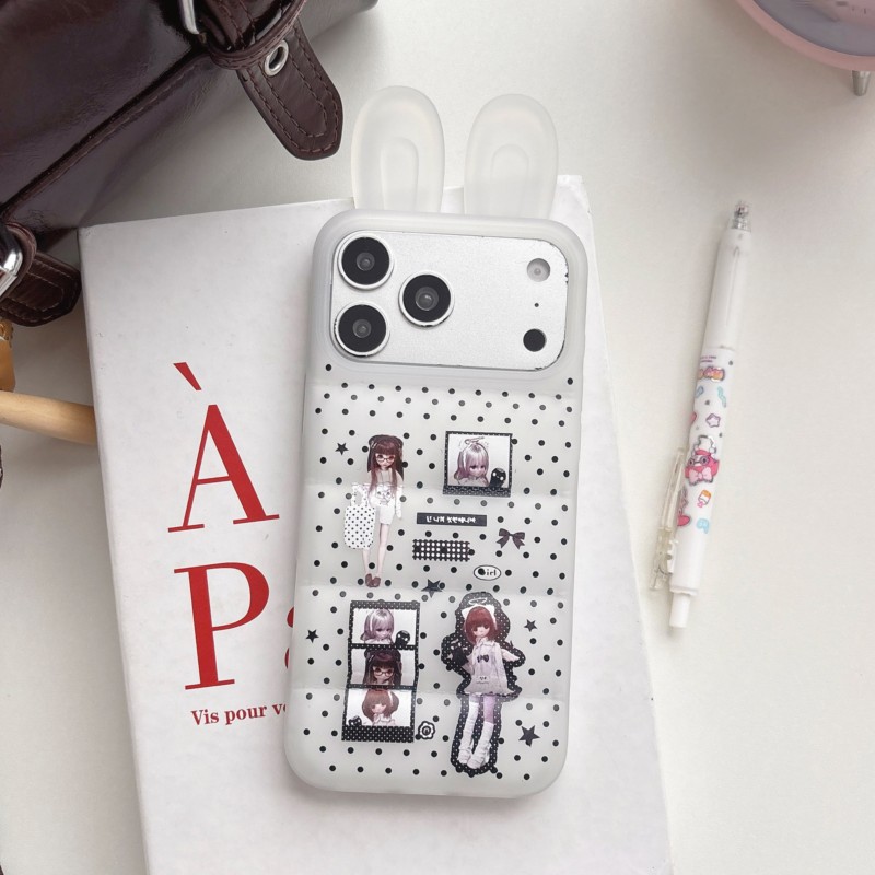 Japanese Y2K Cute Bunny Ear Ph - Phone Cases Japanese 评论和价格